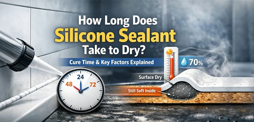 How Long Does Silicone Sealant Take to Dry and Cure?