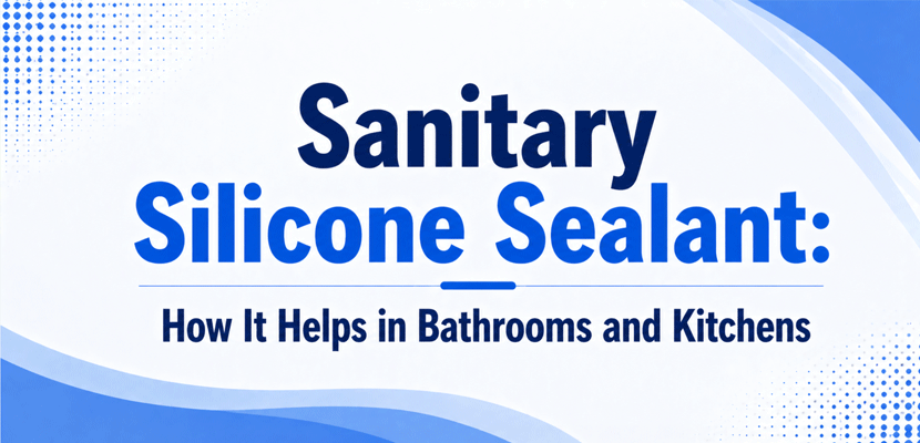 Sanitary Silicone Sealant: How It Helps in Bathrooms and Kitchens