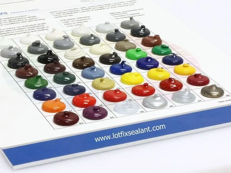 Customize The Specific Sealant Color