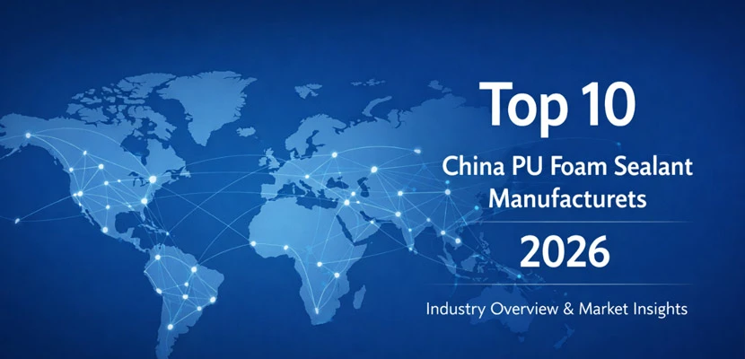 Top 10 China PU Foam Sealant Manufacturers in 2026