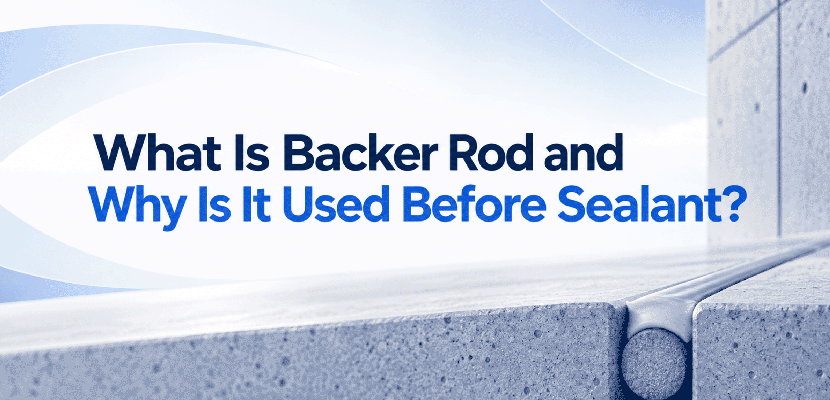 What Is Backer Rod and Why Is It Used Before Sealant?