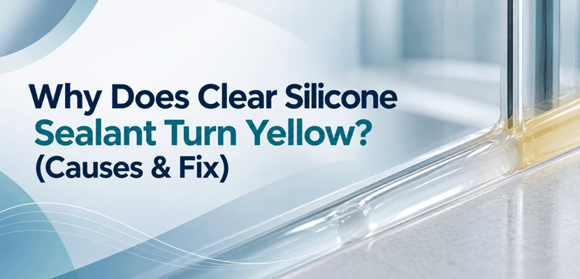 Why Does Clear Silicone Sealant Turn Yellow? (Causes & Fix)