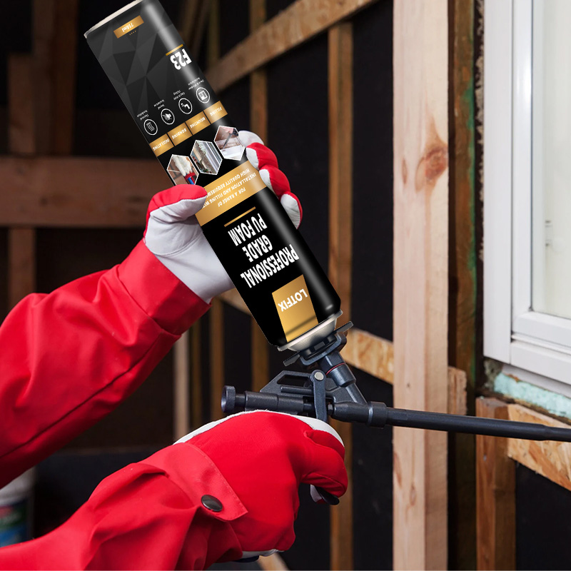 Pu Foam sealant is widely used in the installation of doors and windows