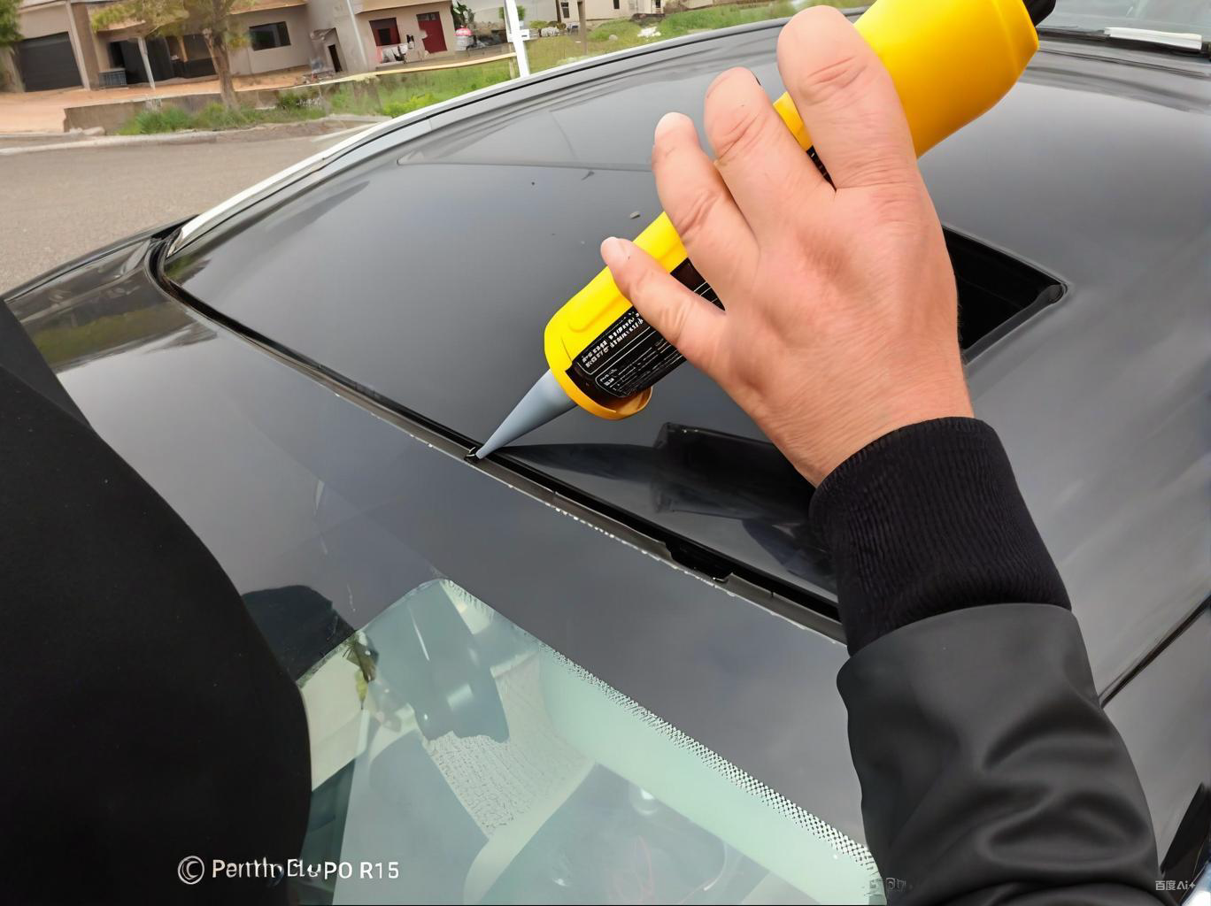 How to apply silicone sealant on car glass?