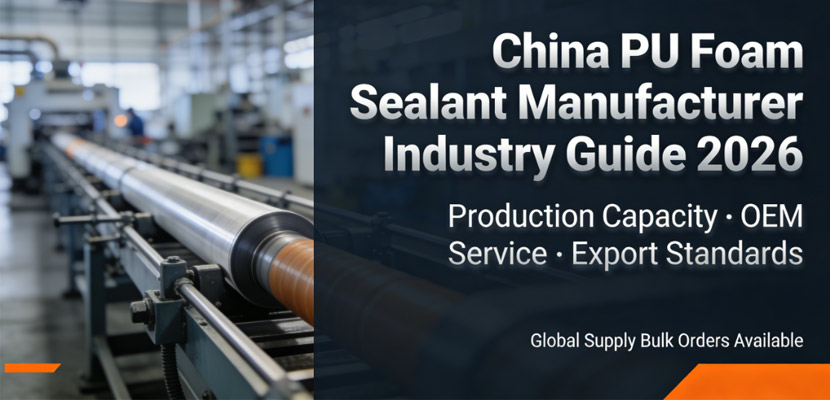 2026 China PU Foam Sealant Manufacturer: Industry Trends and Buyer Insights