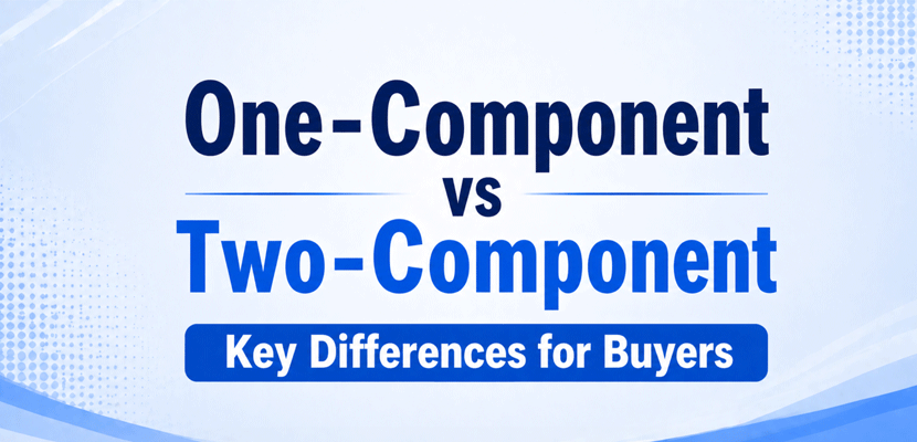 One-Component vs Two-Component Sealants: Key Differences for Buyers