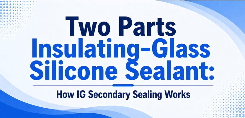 Two Parts Insulating-Glass Silicone Sealant: How IG Secondary Sealing Works