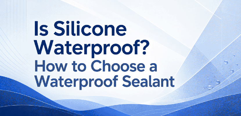 Is Silicone Waterproof? How to Choose a Waterproof Sealant