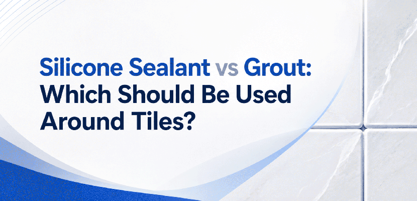 Silicone Sealant vs Grout: Which Should Be Used Around Tiles?