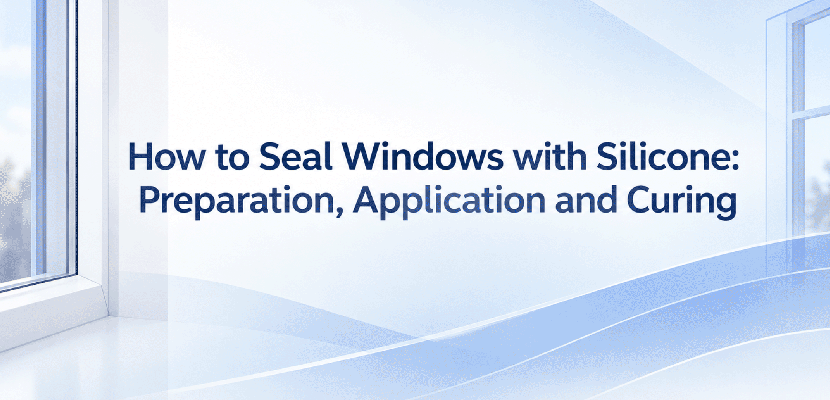 How to Seal Windows with Silicone: Preparation, Application and Curing